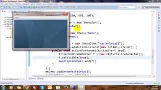 Master / Detail JTable in Java Desktop Application in Eclipse