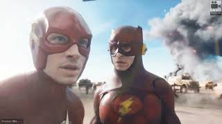 Flash 2x, Batman and Kara take on Zod & his army | The Flash (2023) [REMASTERED]