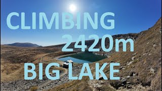 Big Lake / Golemo Ezero 2218m and Windmill / Veternica on 2420m #macedonia #bitola #trail #nature