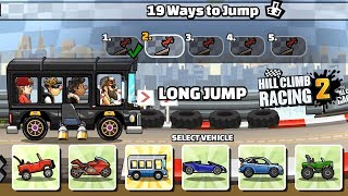 Hill Climb Racing 2 - 40156 points in 19 Ways To Jump Team Event