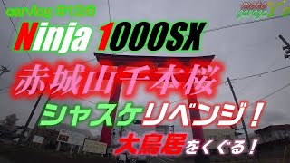 赤城山千本桜花見ツーリング【ninja1000sx2021】2021/4/3【motovlog#126】