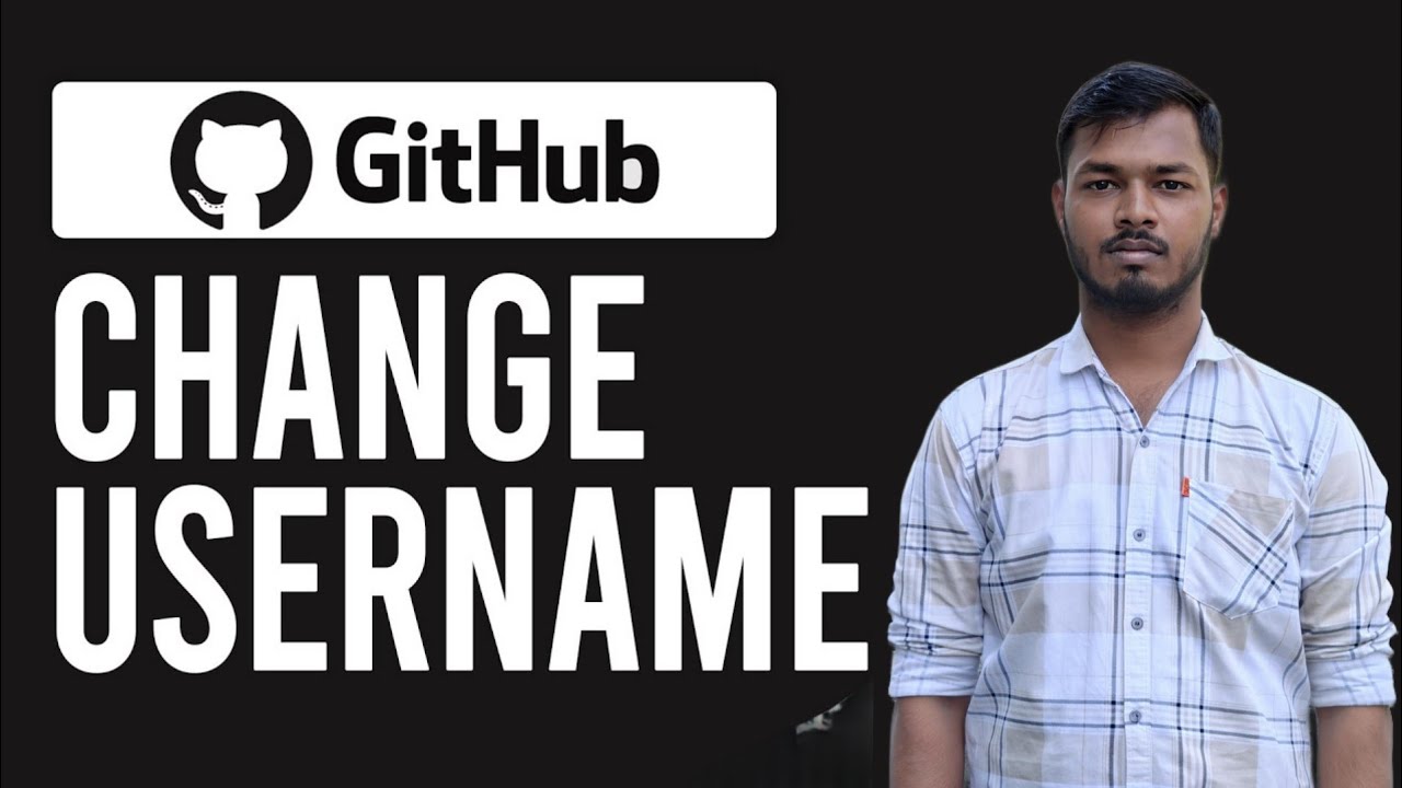 How To Change Github Username Youtube