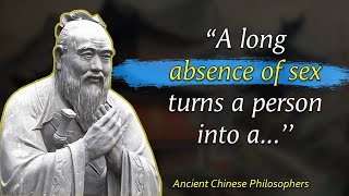 Ancient Chinese Philosopher's Life Lessons And Quotes