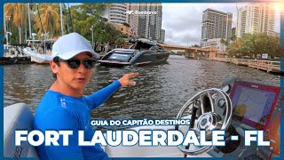 FORT LAUDERDALE, A CIDADE COM ESTILO DE VIDA VOLTADO PRO MAR, A BORDO DA SEAWELL 290 CENTER CONSOLE