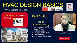 Discover the Essence of HVAC Design: (2023 Updated,11+ Hours of Expert Instruction)