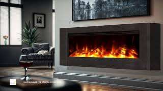 Celsi Electriflame VR Rosetta S1250: The Ultimate Wall-Hung Electric Fireplace