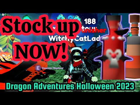 STOCK UP NOW! What to Grab In Halloween 2023 before It's Gone! (Dragon Adventures)