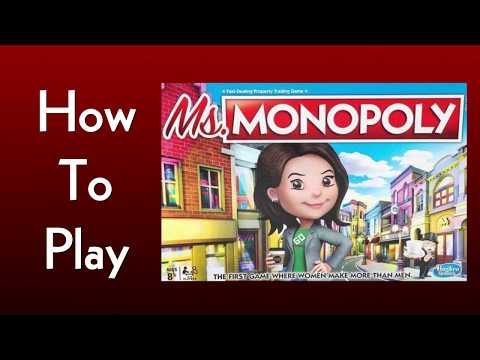 How To Play Ms. Monopoly Board Game By Hasbro