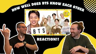 How Well Does BTS Know Each Other? | Vanity Fair REACTION // Musicians React