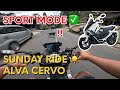 ALVA CERVO - SUNDAY RIDE ☀️ | SPORT MODE, HAMPIR NABRAK ⁉️ | CEK INI SEBELUM MEMBELI ✅ [4K]