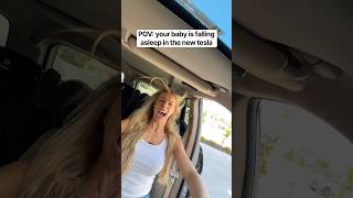 POV: your baby is falling asleep in the new tesla