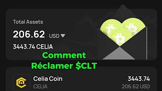 Celia Exchange : La réclamation de l'airdrop est en ligne -  Comment réclamer $CLT