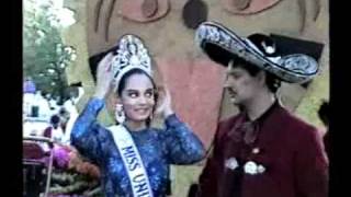 Lupita Jones And Paco Garay, at 90's Seattle fair