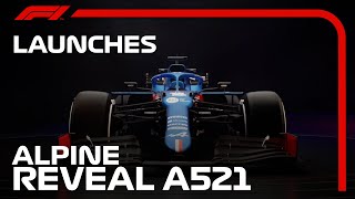 Esteban Ocon and Fernando Alonso Unveil the Alpine A521