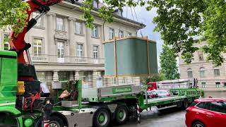 Neuer Kiosk auf dem Postplatz in Zug