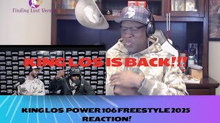 King Los Power 106 2025 Freestyle (Reaction)