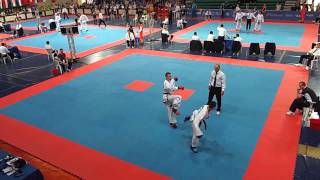 Evgeny Otsimik (Rus) v Scott Wyllie (Sco) Male -57Kg Sparring