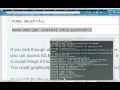 IDLE Python 3.2 on linux mint maya sudo apt-get install idle-python3.2