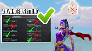 These Settings Will Make You Noob🐼 To Pro 🦁 in PUBG MOBILE/BGMI✅