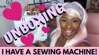 I HAVE A SEWING MACHINE! Uten Unboxing Video