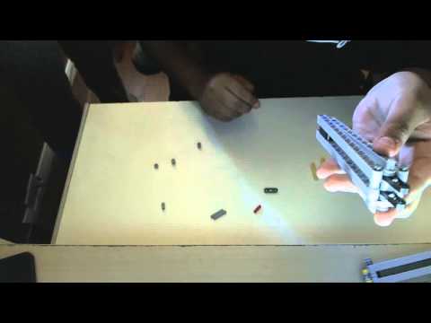 How to make a butterfly knife with Lego technics How to make a butterfly knife with Lego technics