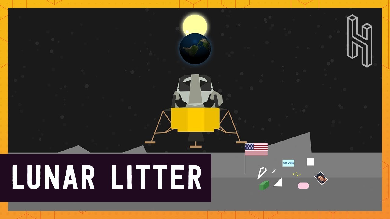 Here Are Some Of The Objects That We Left Or Crashed On The Moon