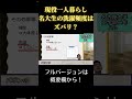 現役一人暮らし名大生の洗濯頻度はズバリ？ ハム編 shorts