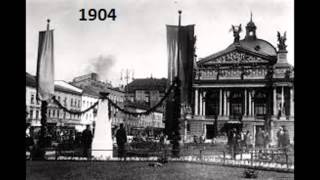 Оперний театр Львів Lemberg Banderstadt 1900-2016