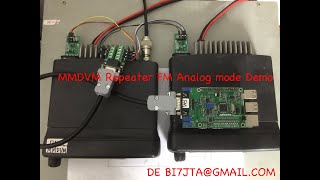 GM338 CDM1250 CDM1550 CDM750 MCX760 MMDVM Repeater FM Analog Test Demo