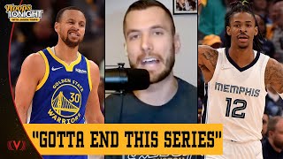 Why Steph, Draymond & Warriors need to end series ASAP vs Ja Morant & Grizzlies | Hoops Tonight