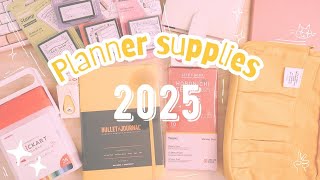 Bullet Journal 2025 | Let’s Prep Cute Stationery Together! ⭐💛