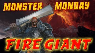 Monster Monday: Fire Giants - D\u0026D, Dungeons \u0026 Dragons monsters