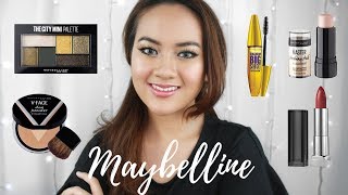 Maybelline One Brand Makeup Tutorial + HONEST REVIEW MAKE IT BRONZE KIT