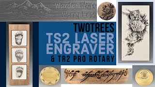 Tool Time Tuesday: TwoTrees TS2 Laser Engraver with the TR2 Pro Rotary