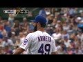 ari@chc arrieta allows first hit since no hitter