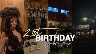 21ST BIRTHDAY CABIN TRIP VLOG | FRIENDS, HIKING, S'MORES, + MORE