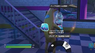 【Fortnite】【Give Large Tip To The Bus Driver】【フォートナイト】【バスドライバーに高額のチップを渡す】【4K】【60FPS】【PS5】