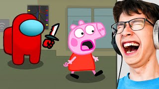 Peppa Pig VS Among Us! (Funny Animation)