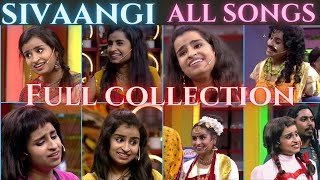 Sivaangi all songs in cook with comali 2 collection