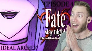 SABER IS WHO??!! Reacting to "Fate/Stay Night UBW Abridged Ep.4 Ideal Archer"