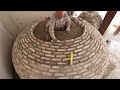 This Is How Real Stone Kiln Work is Made | pizza oven | How is the oven made?