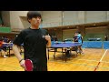 【卓球】カットマンダブルス 対 現役生 内田･佐藤組 brave vs 荘司･原組 東海大学 　藤沢オープン【卓キチちゃんねる】table tennis