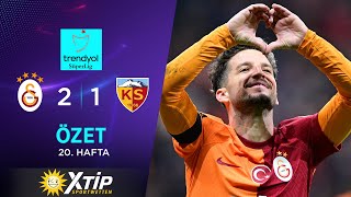 Merkur-Sports | Galatasaray (2-1) M. H. Kayserispor - Highlights/Özet | Trendyol