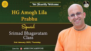 Srimad Bhagavatam 7.5.42-46 | HG Amogh Lila Prabhu | 2 Jan 25  @ISKCONPUNECAMP.