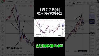 1月11日ポンド円大局予想切り抜き【海外FX投資】 #shorts