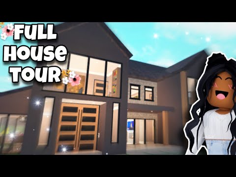 Modern Transitional HOUSE TOUR / Bloxburg - YouTube