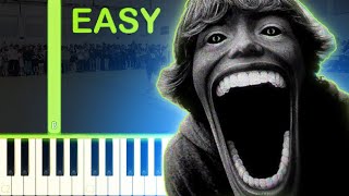 67 MEME SONG - EASY Piano Tutorial