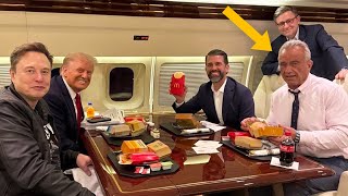 Health guru RFK in visible pain as he eats McDonald's with Trump