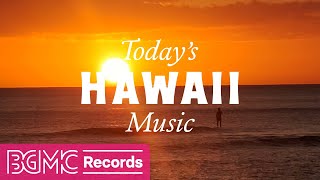 Noon Summer Music - Hawaiian Guitar Background Music for Sunset Viewing and Relaxing