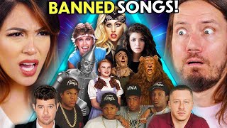 Adults React To Controversial Songs That Have Been Banned! | React
